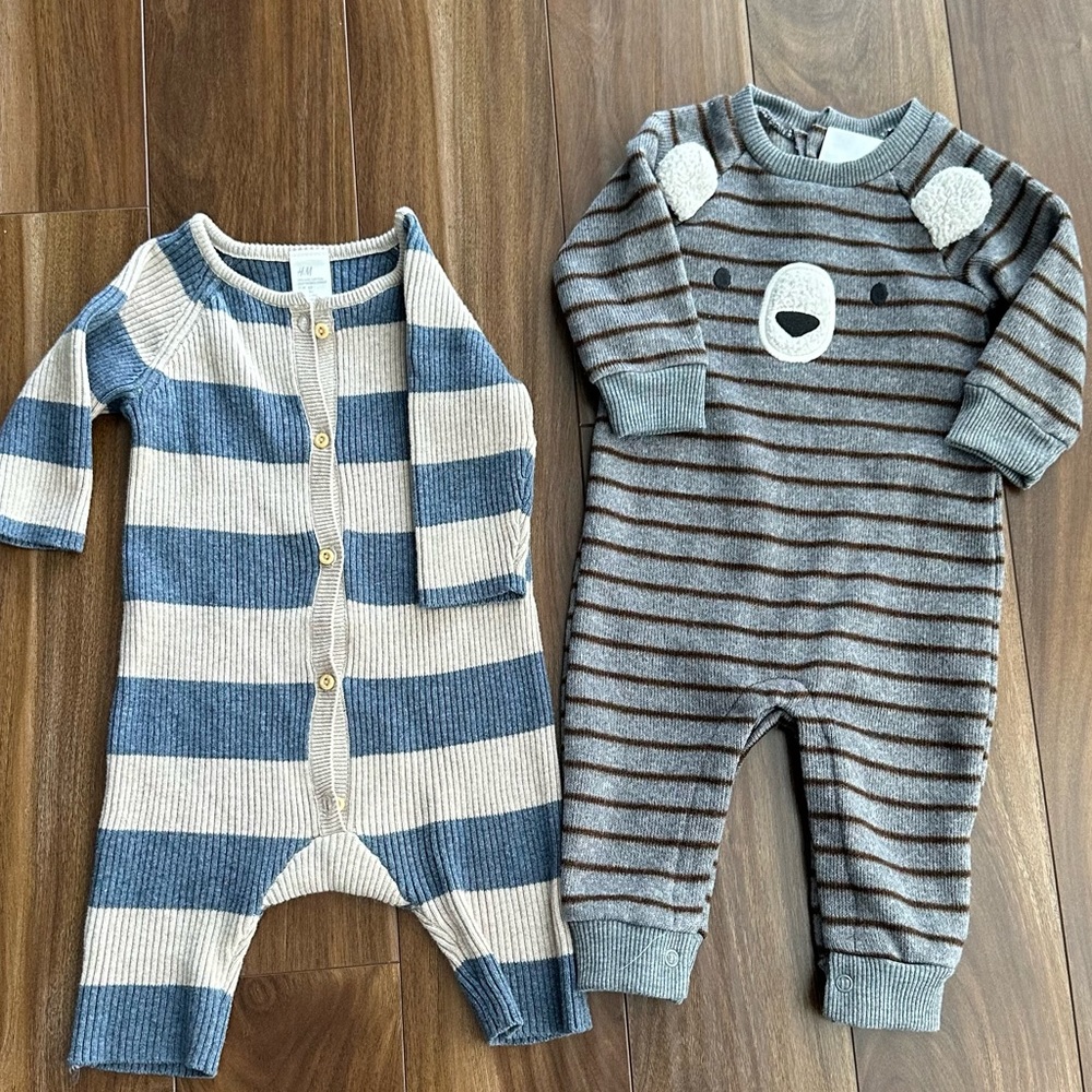 Beautiful two bundle baby boys outfits 3 months